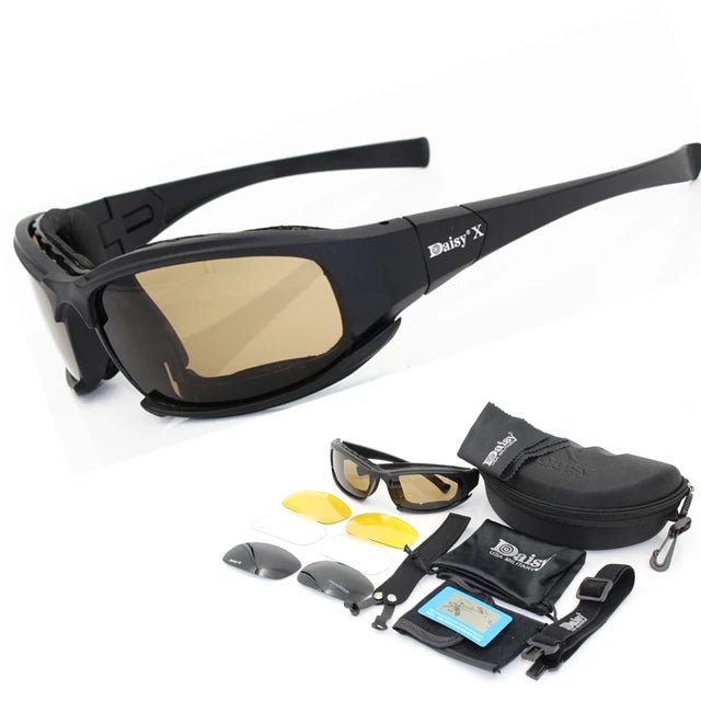 Multi-lens Sun Glasses | Motorcycle & Motorbike Glasses | Biker Motorcade - Biker Motorcade